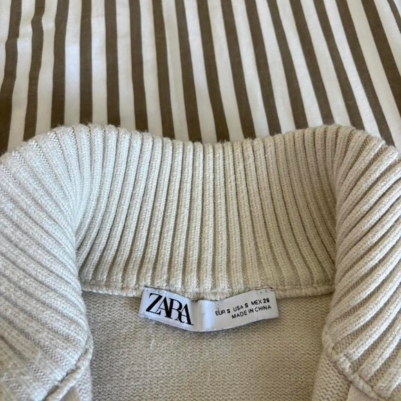 ZARA STRIPED SWEATER - Picture 5 of 5